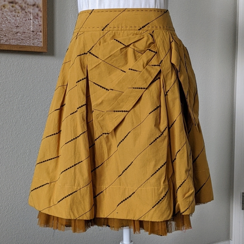 Anthropologie Floreat Skirt
